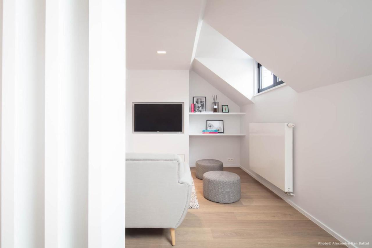 Studios Fully Equipped Near Place Stephanie Брюксел Екстериор снимка