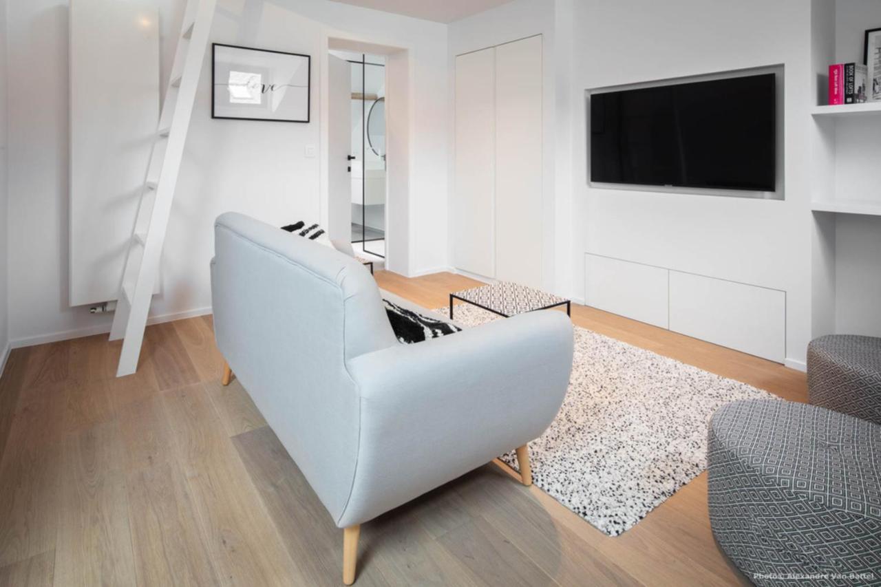 Studios Fully Equipped Near Place Stephanie Брюксел Екстериор снимка