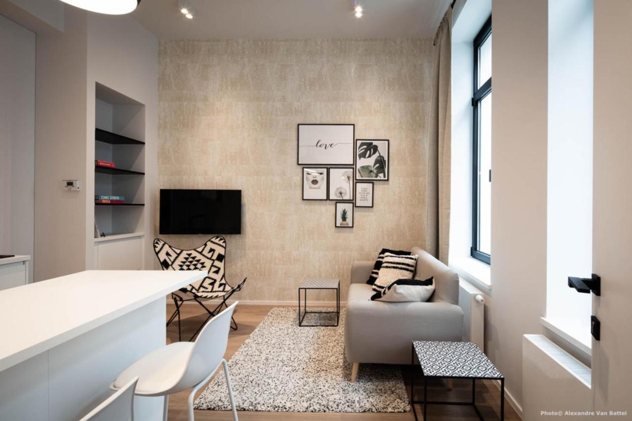 Studios Fully Equipped Near Place Stephanie Брюксел Екстериор снимка