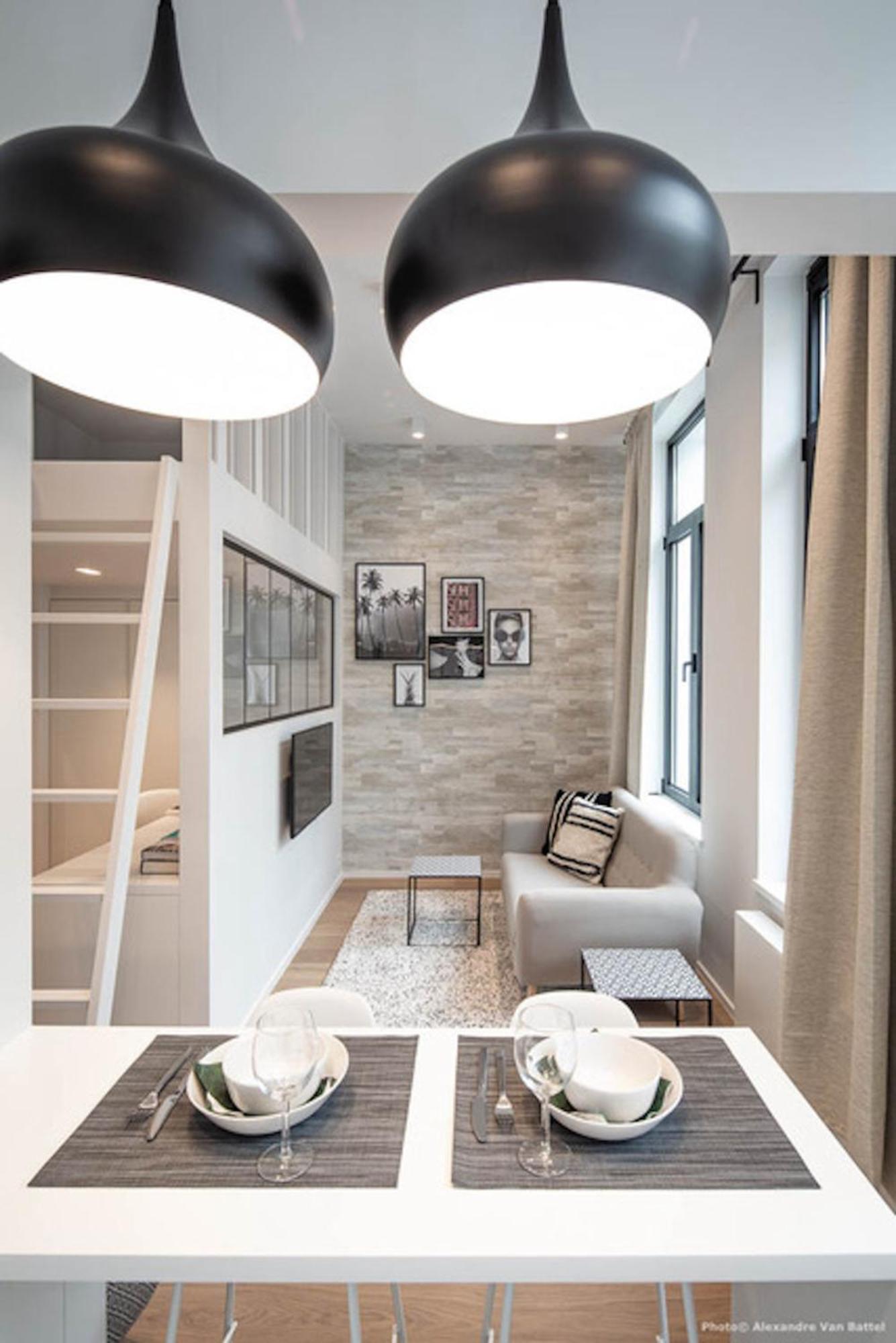 Studios Fully Equipped Near Place Stephanie Брюксел Екстериор снимка